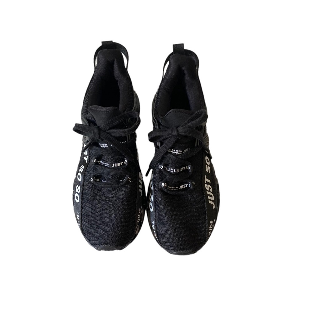 Just SOSO Fashion Athletic Casual Spring Summer Vacation Sneakers Black  36 6 - Picture 7 of 12